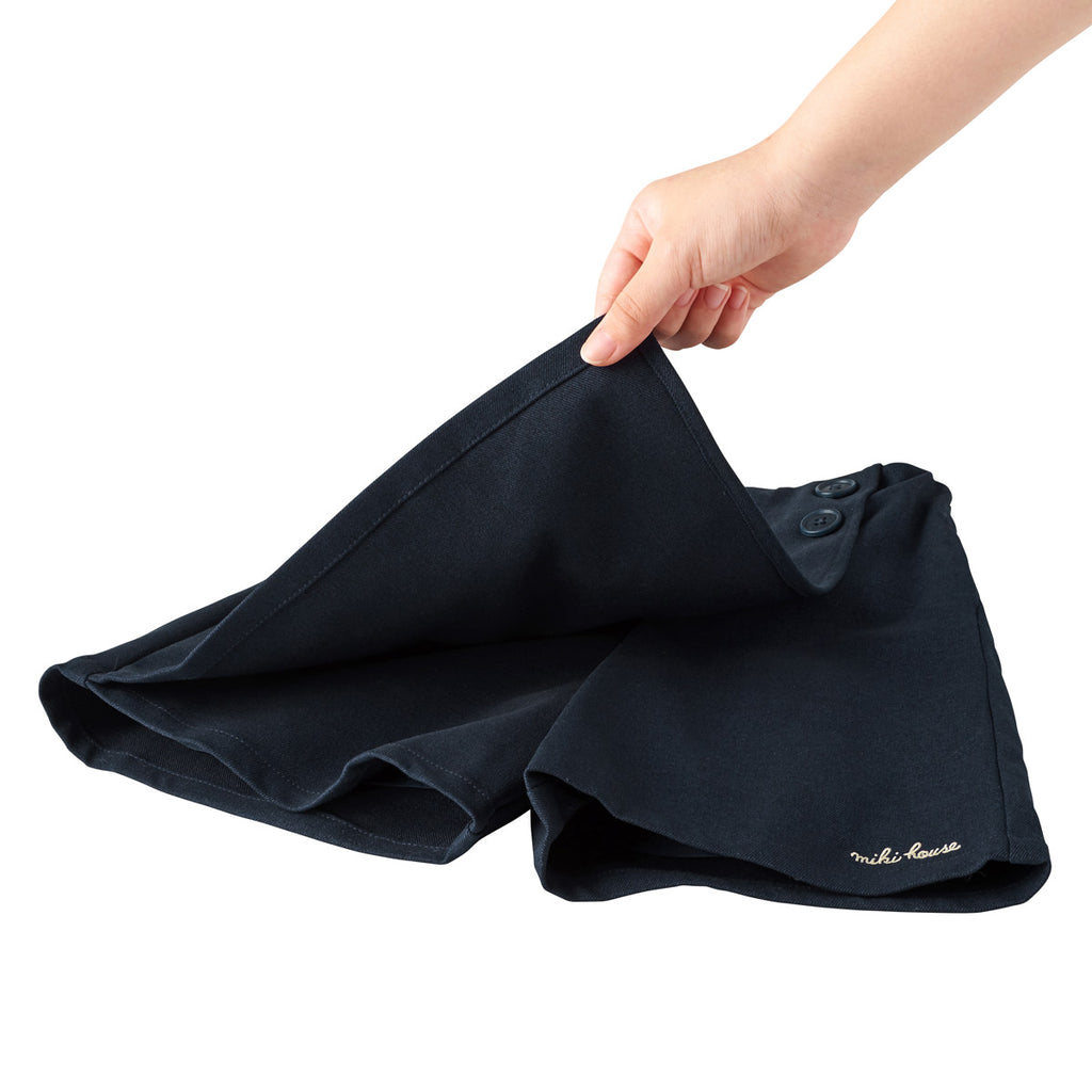 JUPE CULOTTE BLEU MARINE