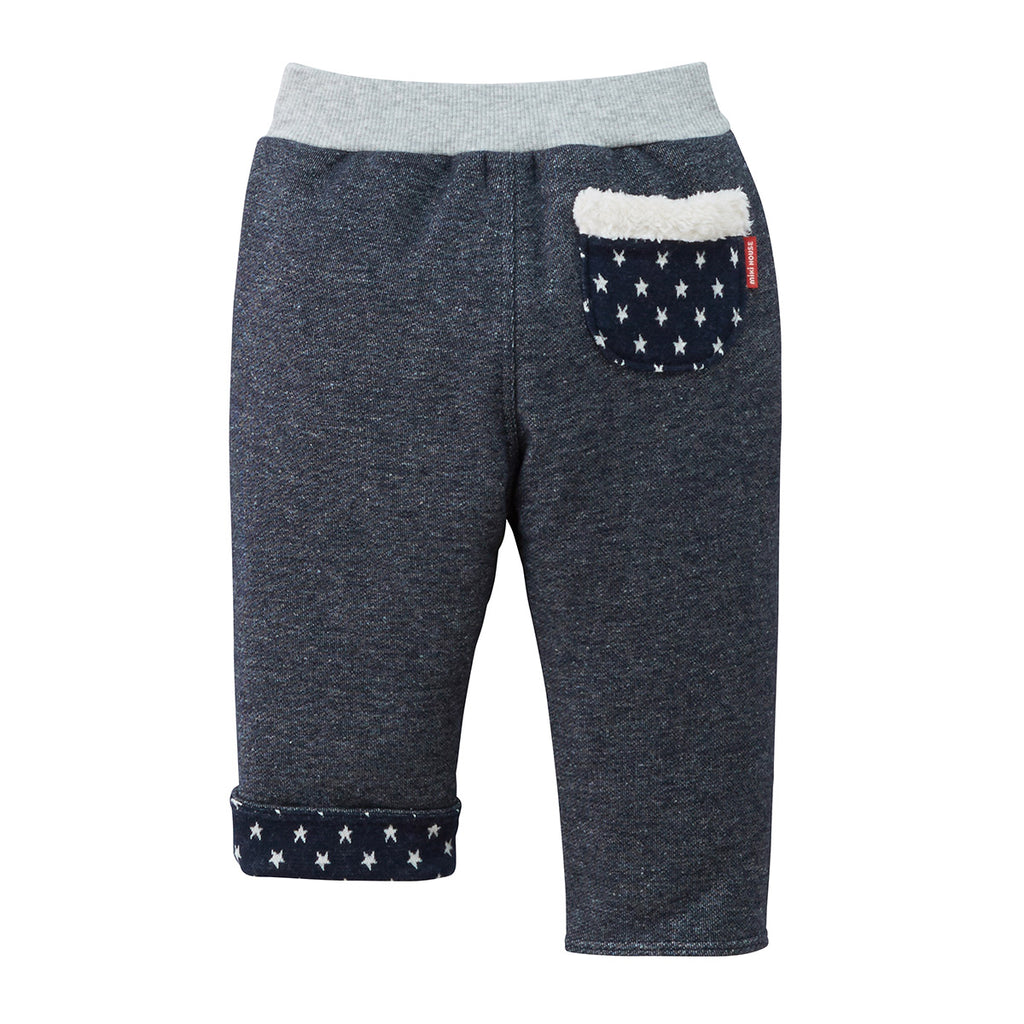NAVY BLUE COTTON PANTS