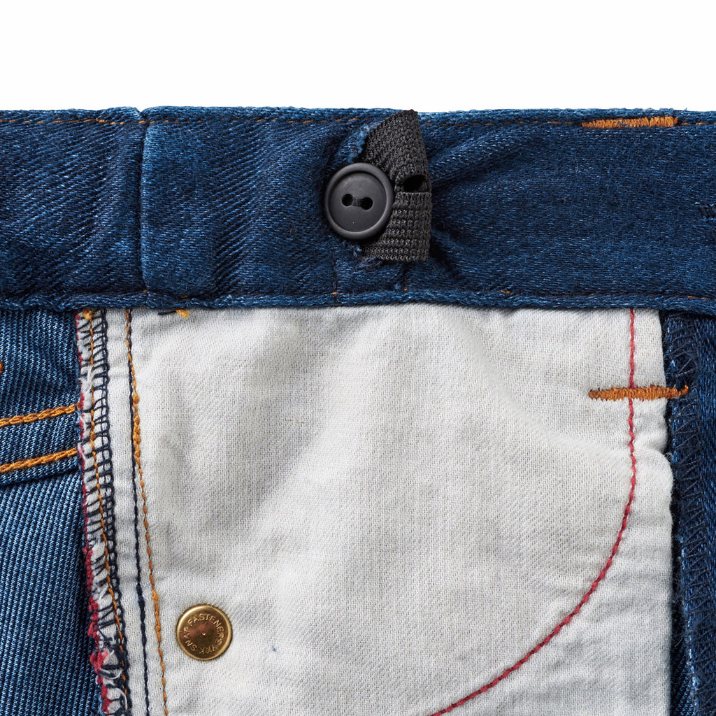 EMBROIDERED JEAN DENIM PACTHS