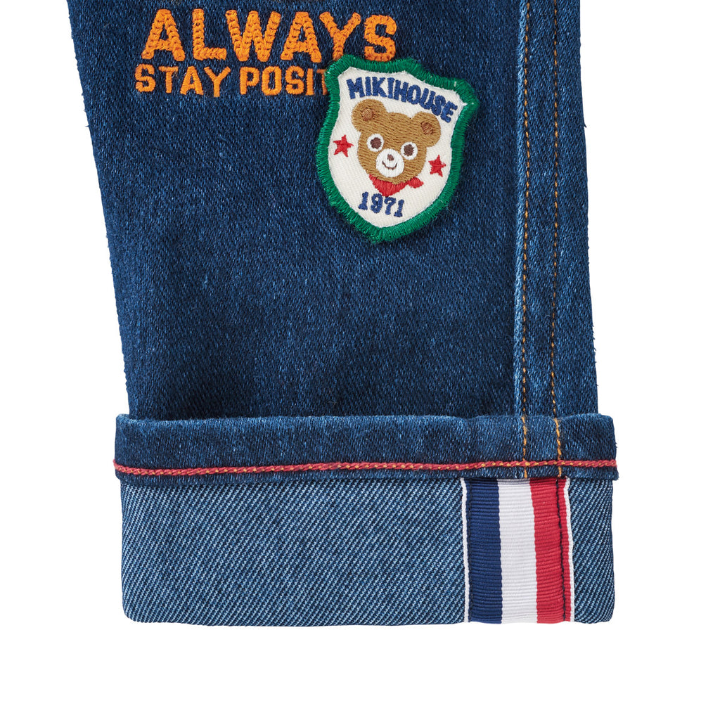 JEAN DENIM PATCHS BRODÉS