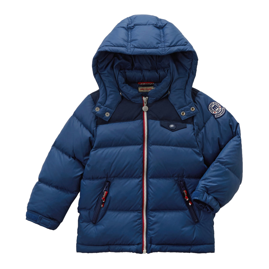 NAVY BLUE DOWN JACKET