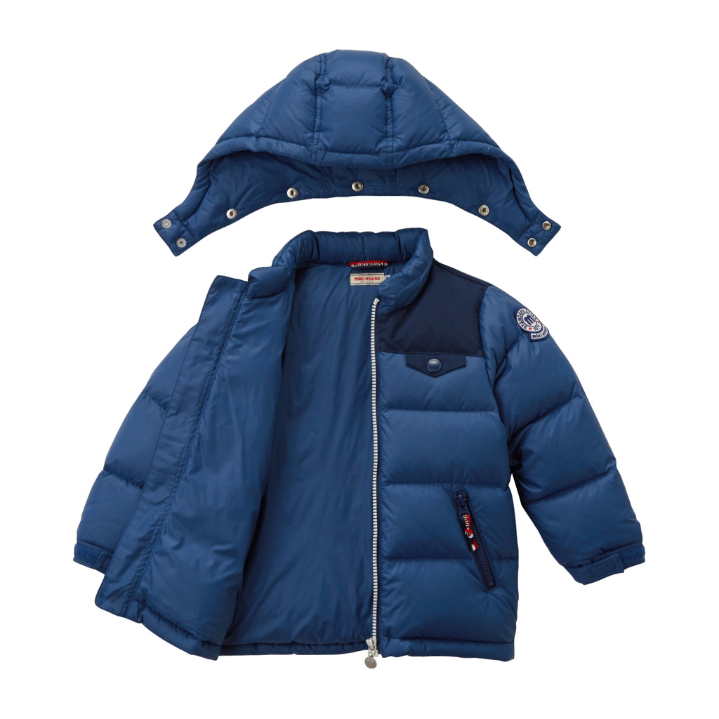 NAVY BLUE DOWN JACKET