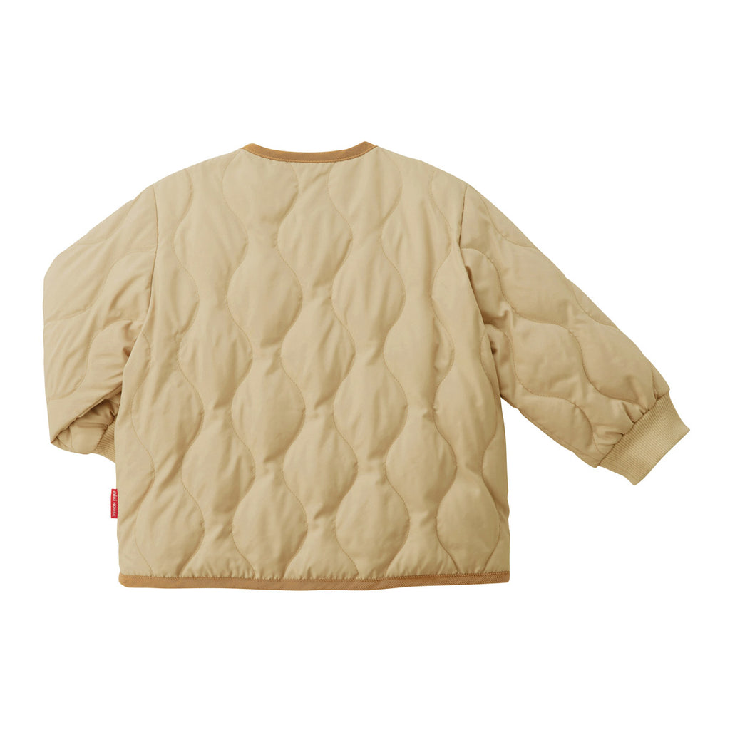 BEIGE QUILTED JACKET