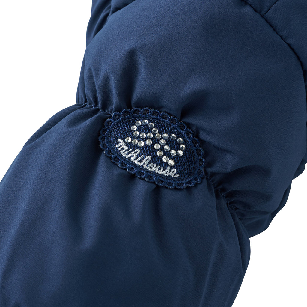 MANTEAU EN DUVET BLEU MARINE