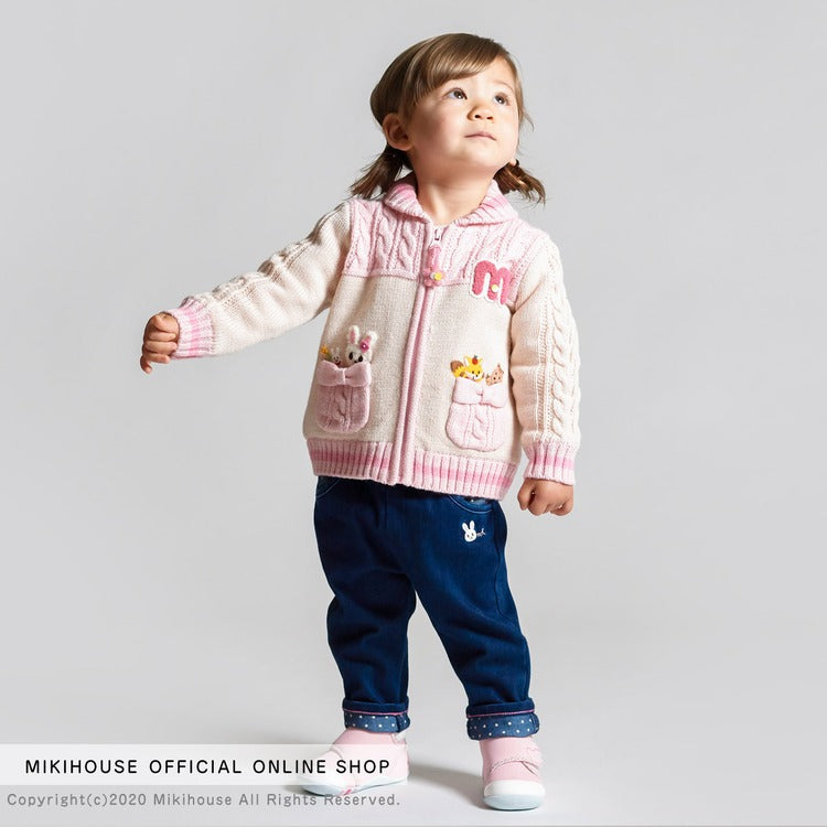 VESTE EN COTON ROSE USAKO