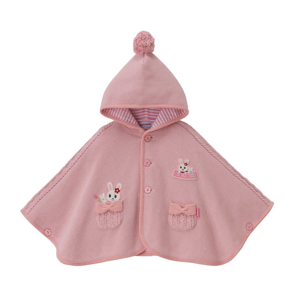 CAPE EN COTON ROSE