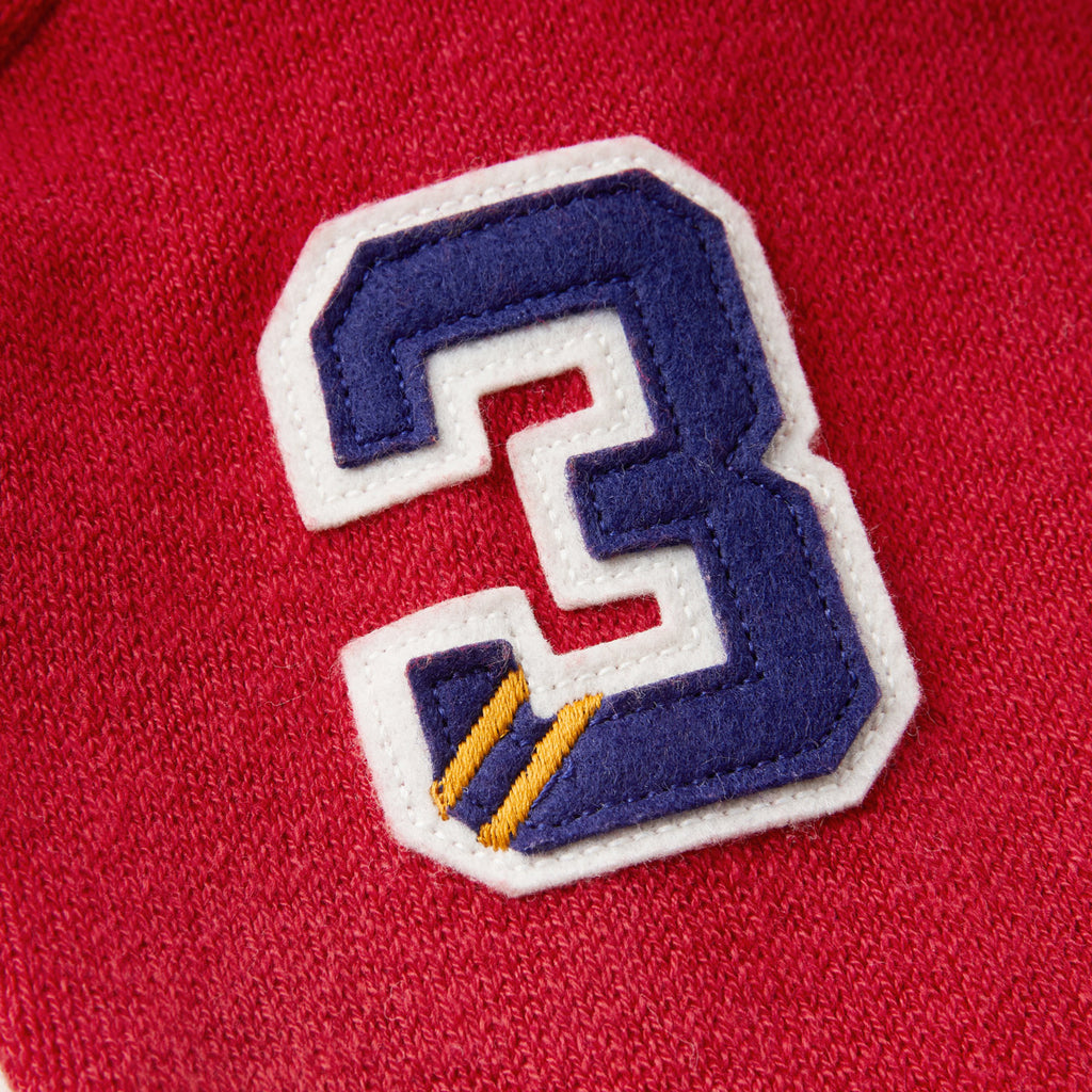 SWEATSHIRT ROUGE BRODERIE PUCCI