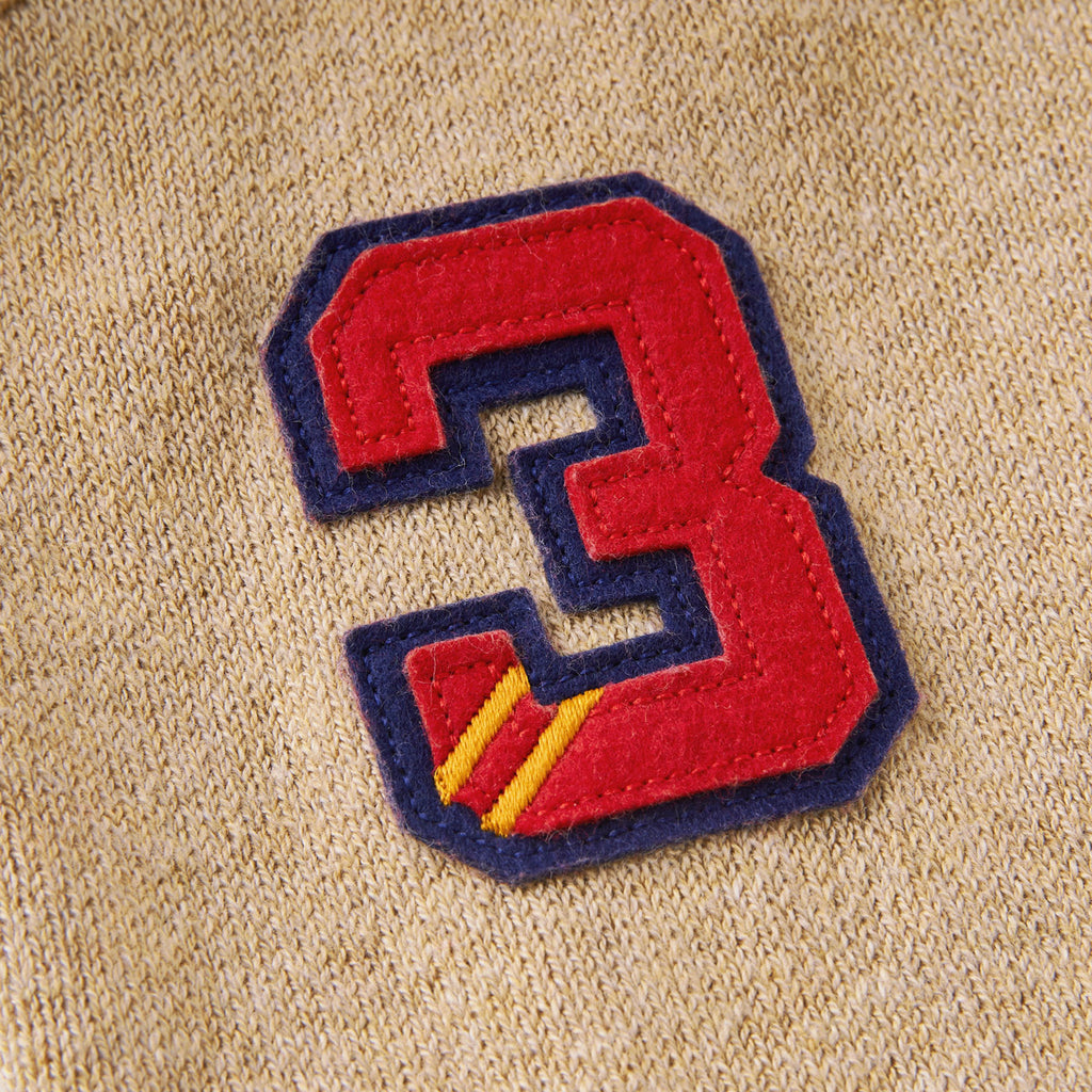 PUCCI EMBROIDERY BEIGE SWEATSHIRT