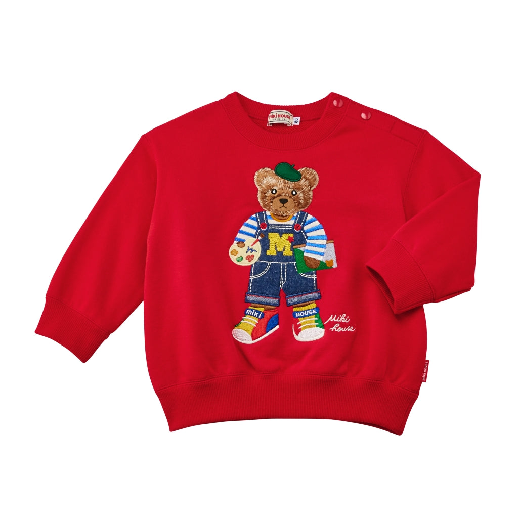 SWEAT SHIRT BEAR MIKI HOUSE