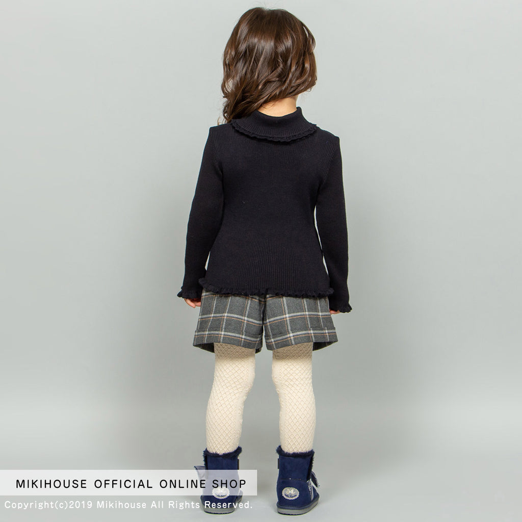 PULL BLACK COTTON ROLL NECK COLLAR