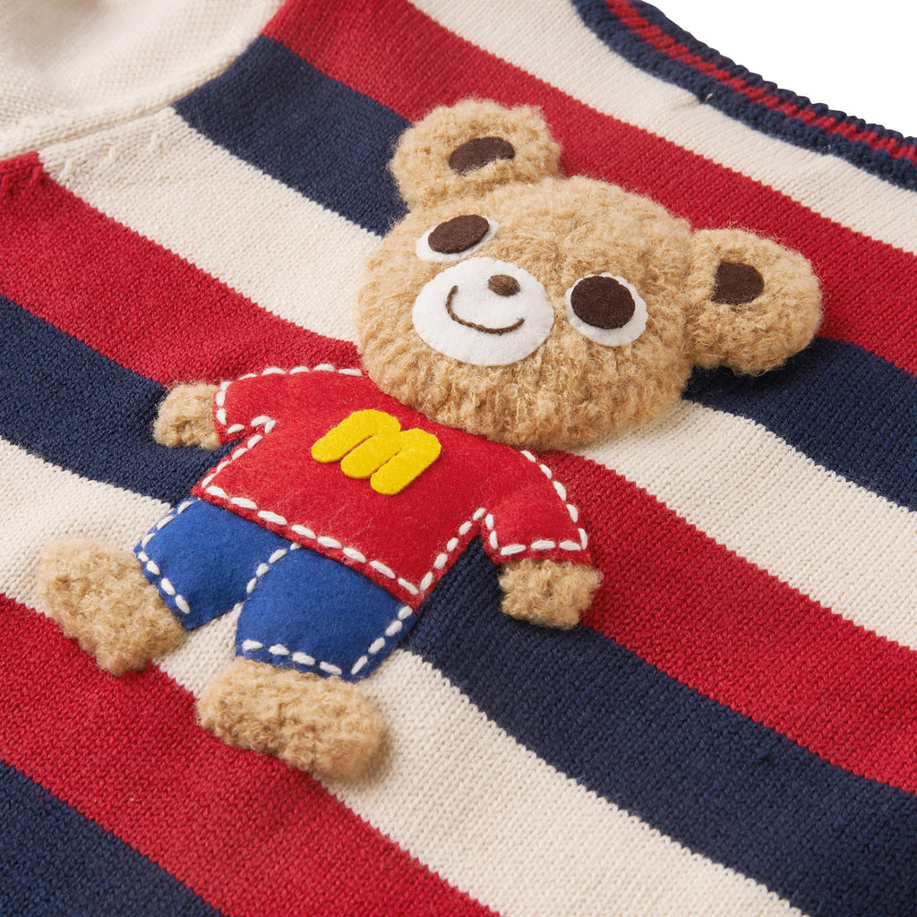 WOOLEN SWEATER WITH 3D PUCCI BEAR