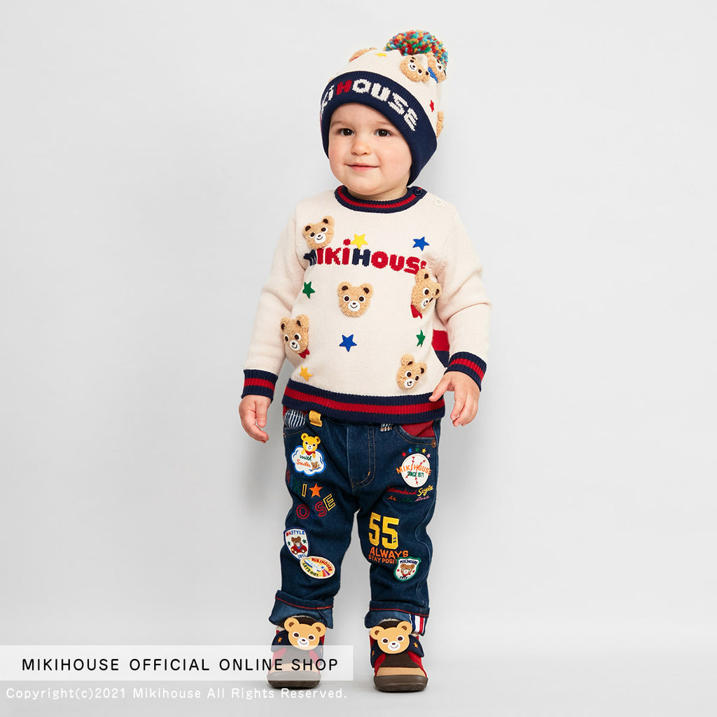 WOOLEN SWEATER WITH 3D PUCCI BEAR