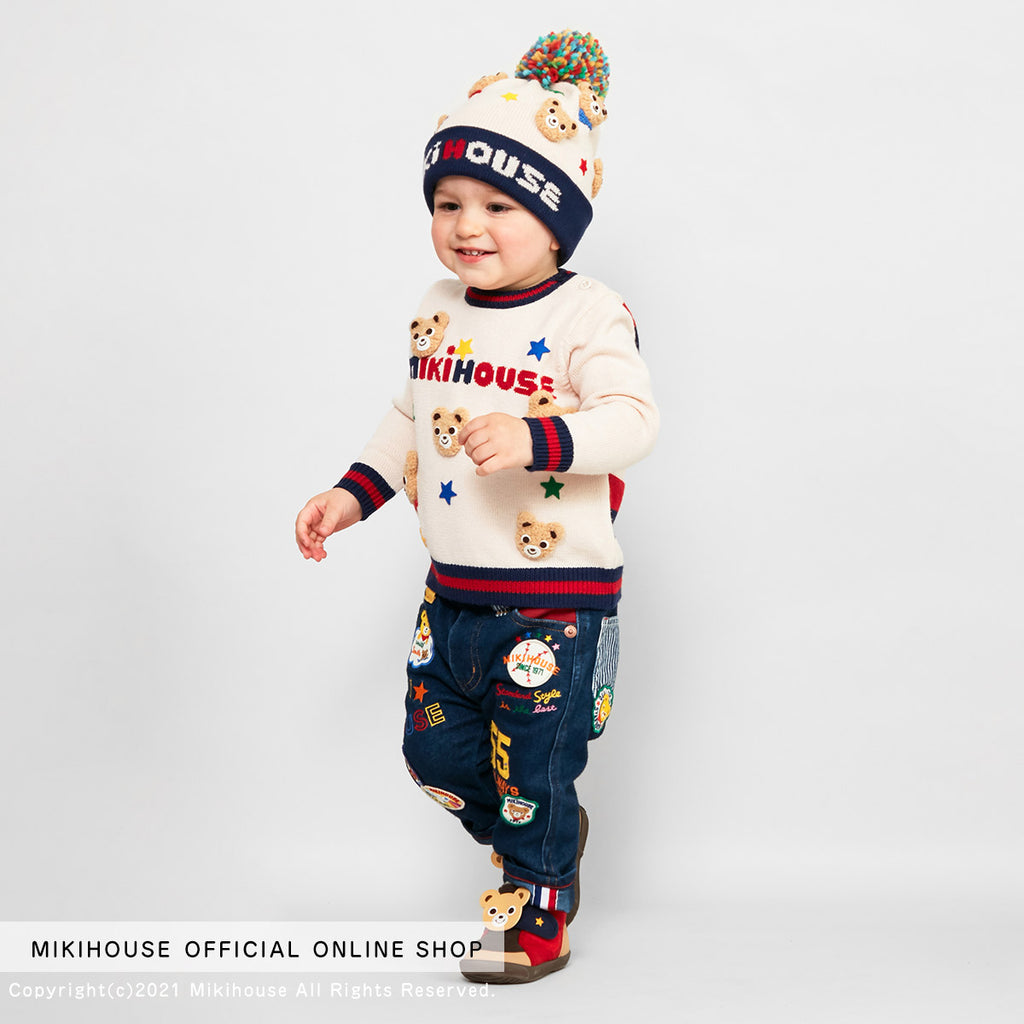 WOOLEN SWEATER WITH 3D PUCCI BEAR