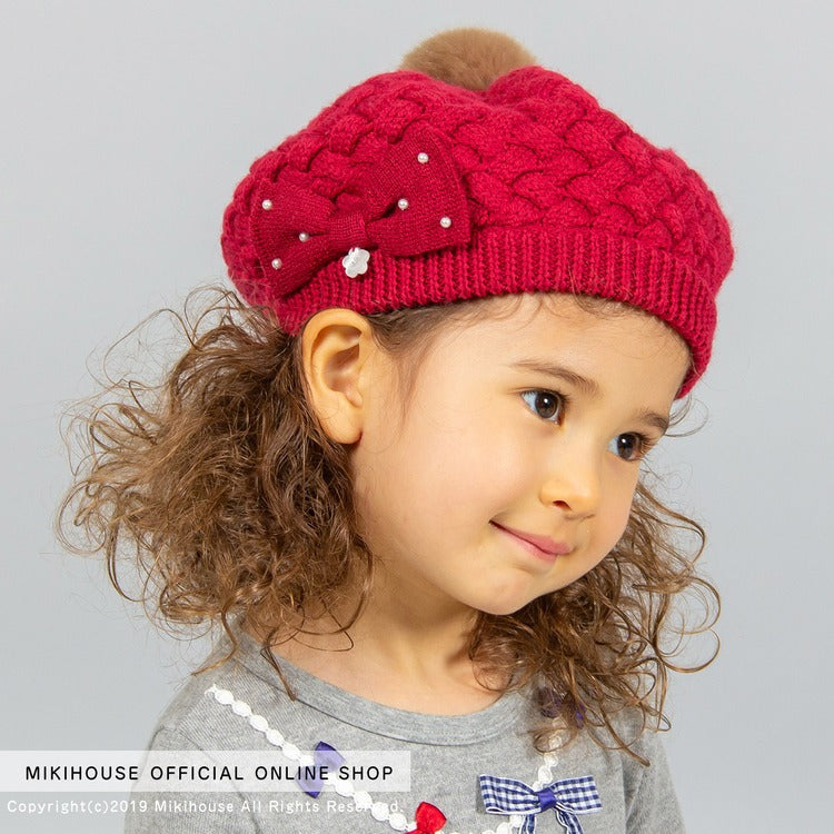 RED WOOLEN BERET