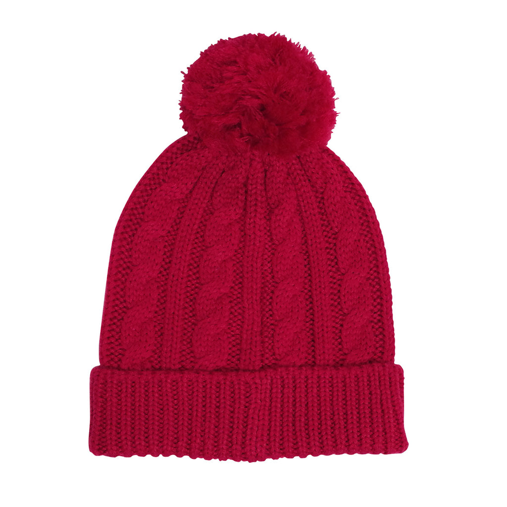 RED WOOLLEN CAP