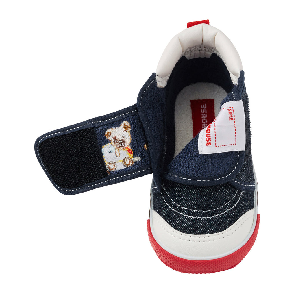 CHAUSSURES DENIM MARCHE ACTIVE À VELCRO ET VOITURES