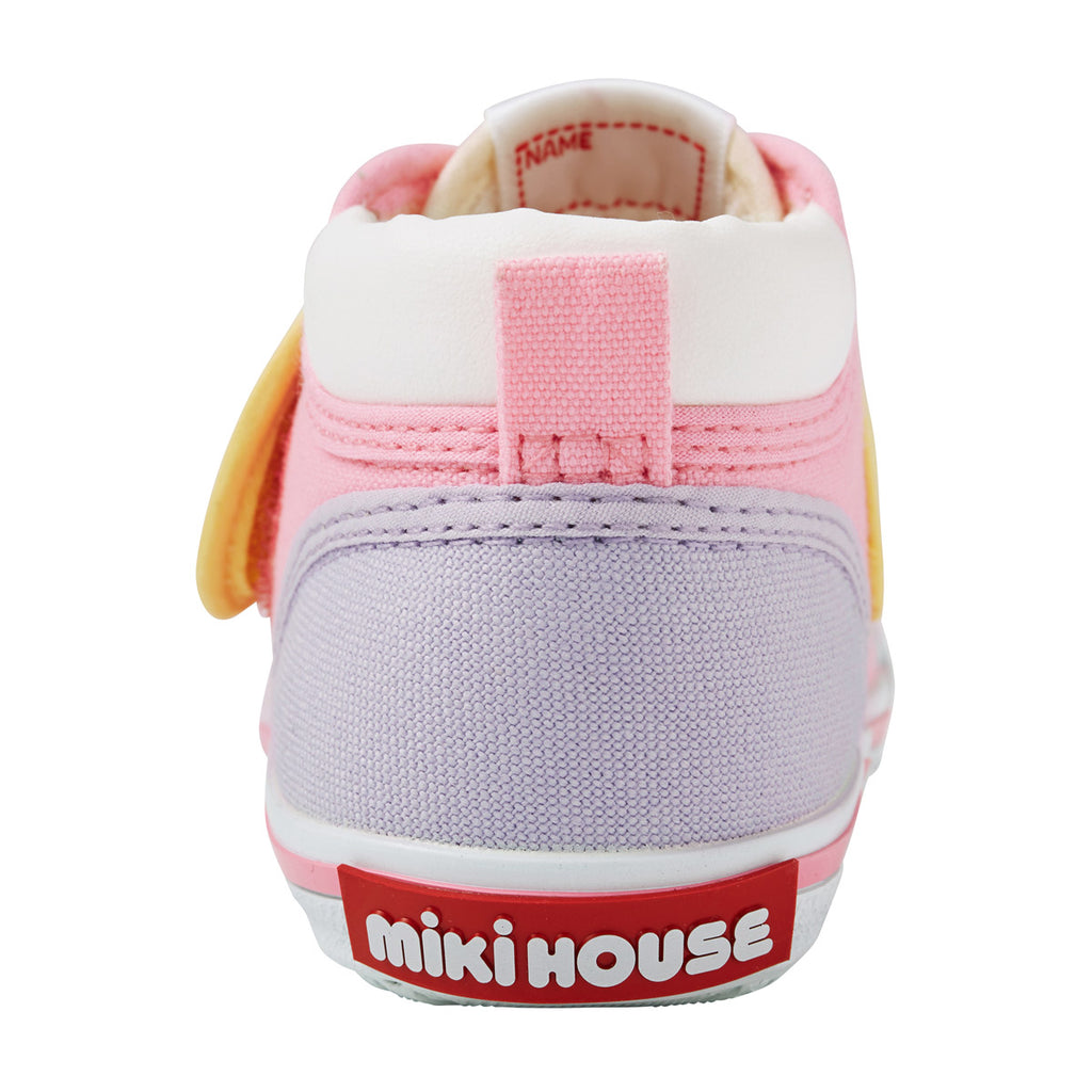 PINK & YELLOW HIGH-TOP SHOES USAKO