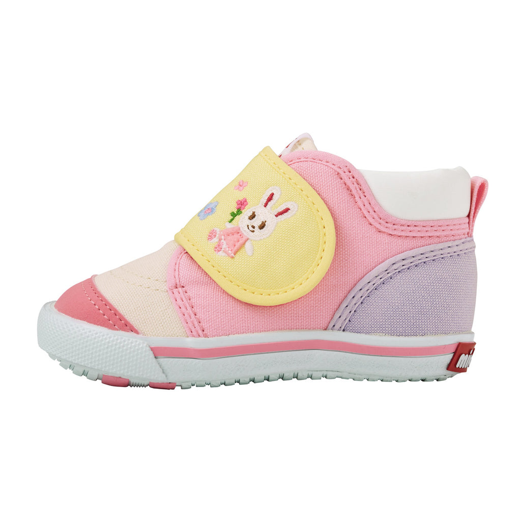 PINK & YELLOW HIGH-TOP SHOES USAKO