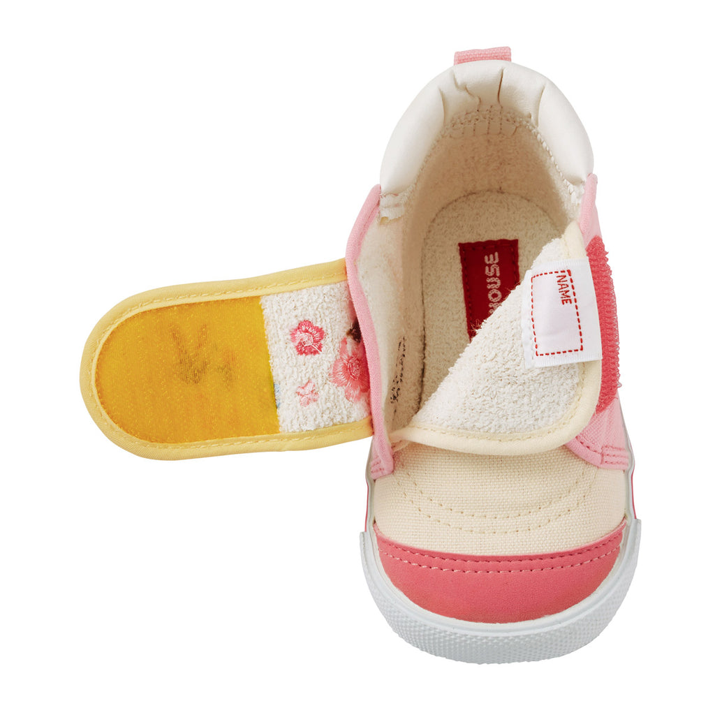 PINK & YELLOW HIGH-TOP SHOES USAKO