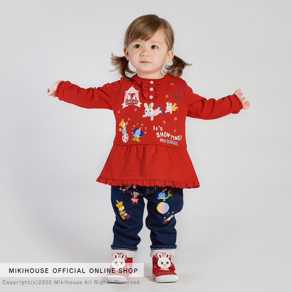 RED USAKO SHOES WITH VELCRO