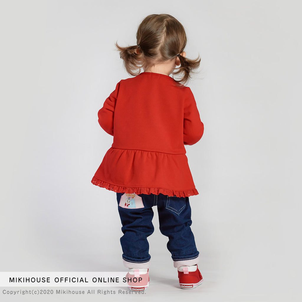 RED USAKO SHOES WITH VELCRO