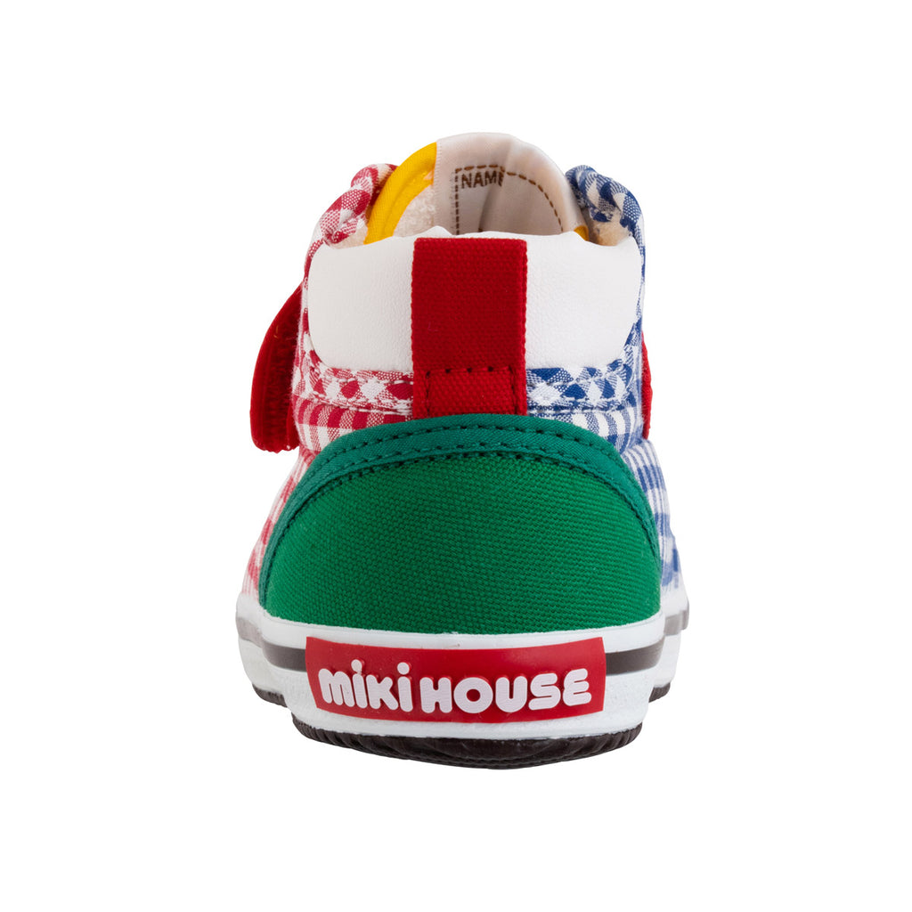 MULTICOLORED VICHY CHECK SHOES