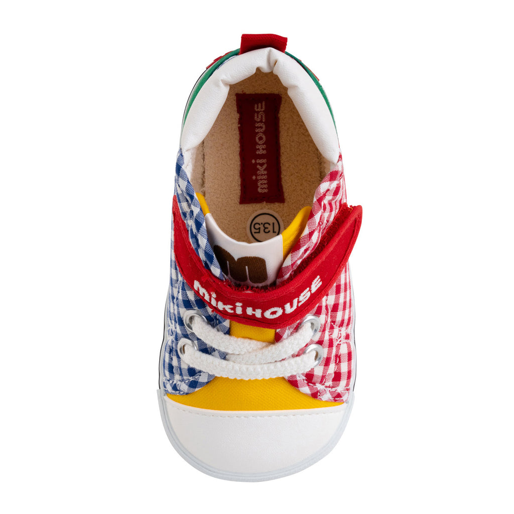 MULTICOLORED VICHY CHECK SHOES