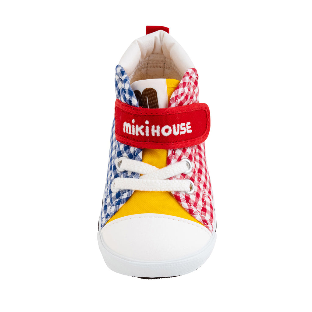 MULTICOLORED VICHY CHECK SHOES