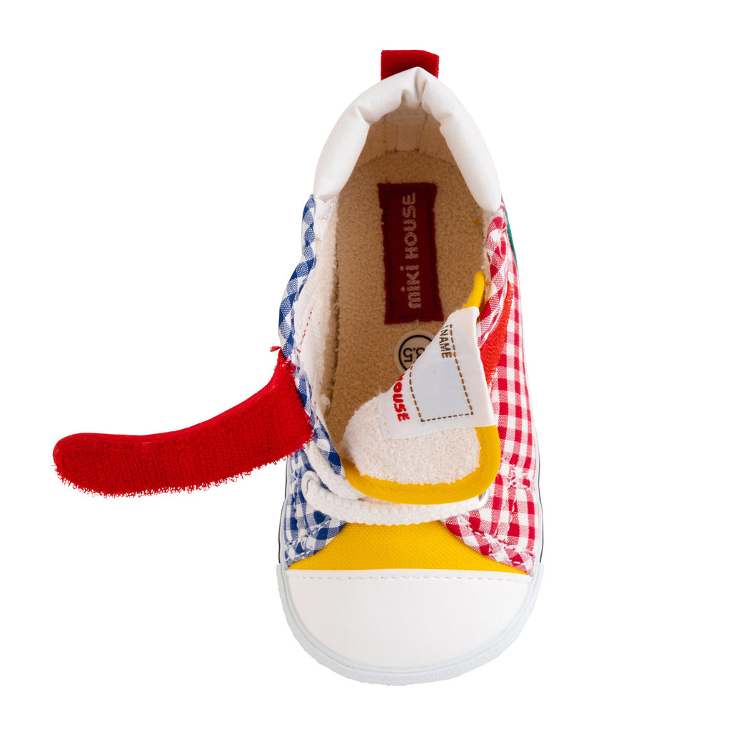 MULTICOLORED VICHY CHECK SHOES