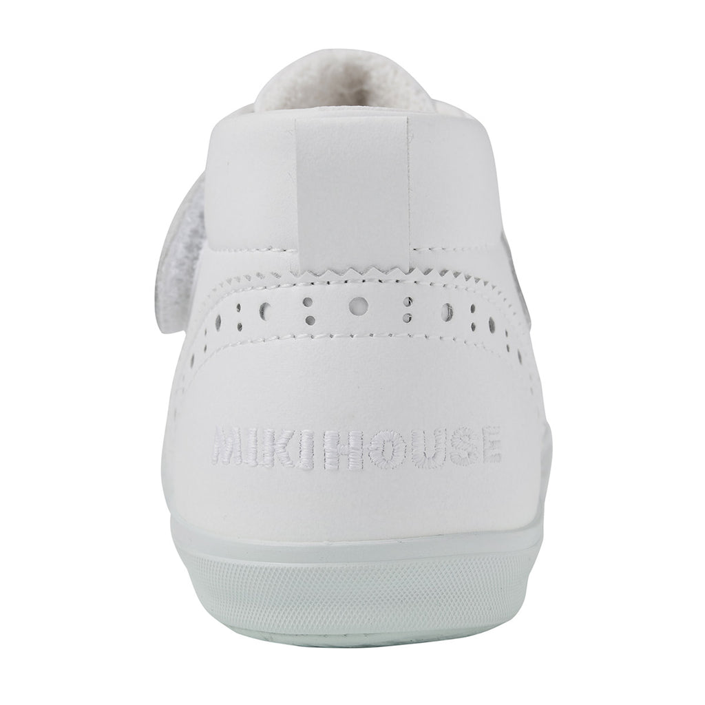 WHITE CHILDREN BORGUE SHOES 