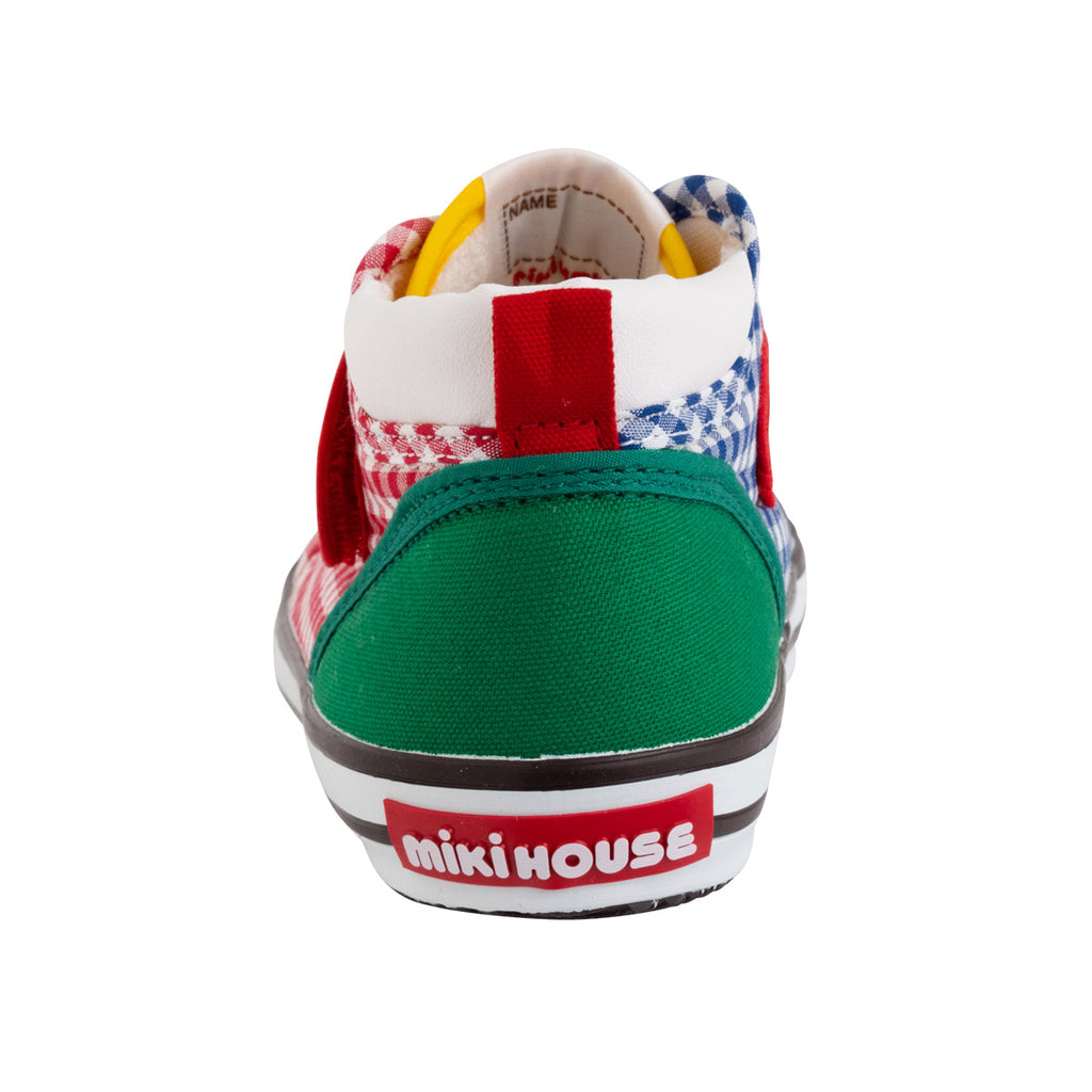 CHILDREN'S MULTICOLORED VICHY CHECK SHOES