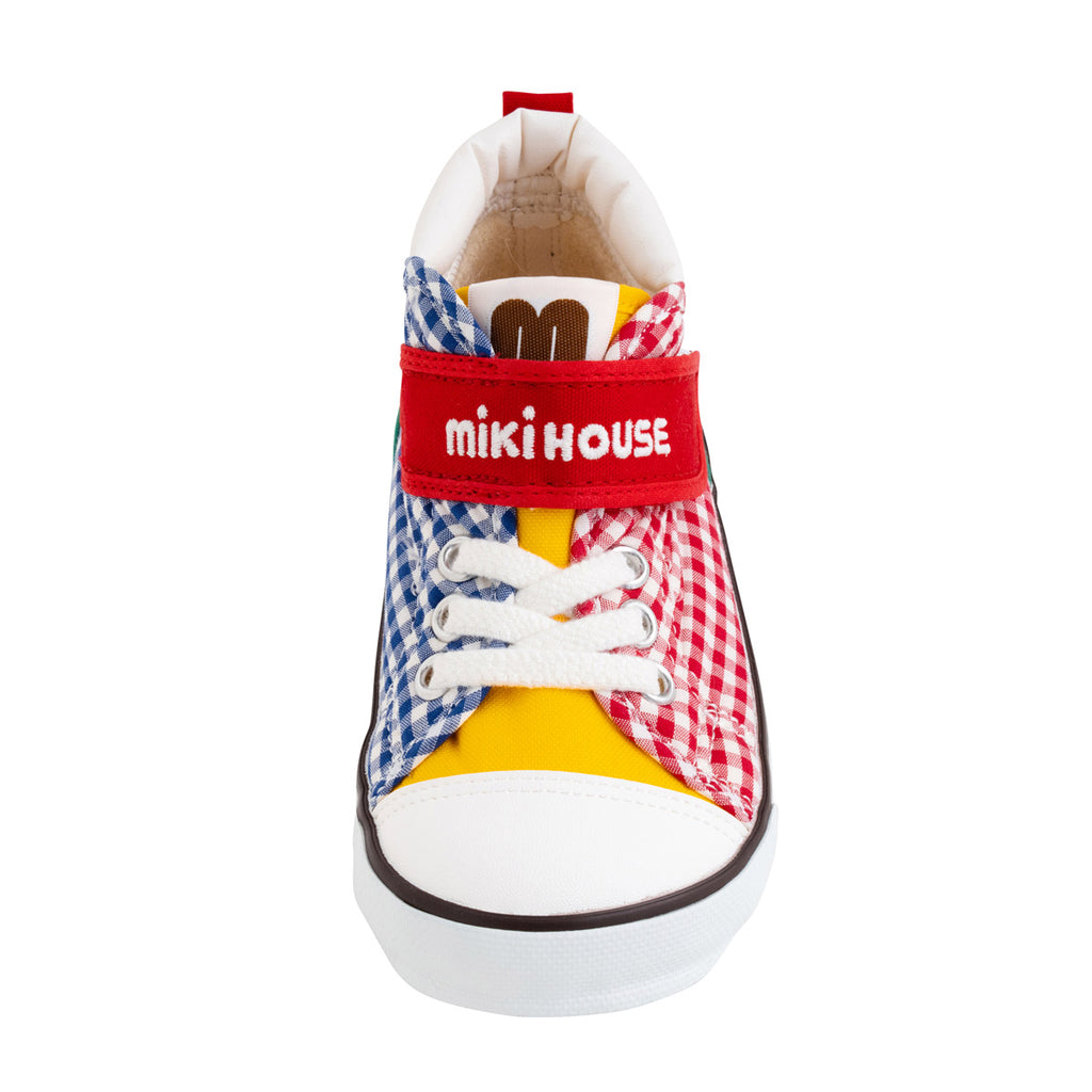 CHILDREN'S MULTICOLORED VICHY CHECK SHOES