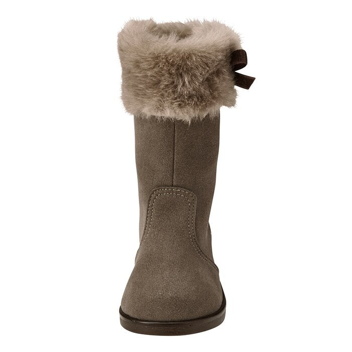 BROWN FURRY BOOTS