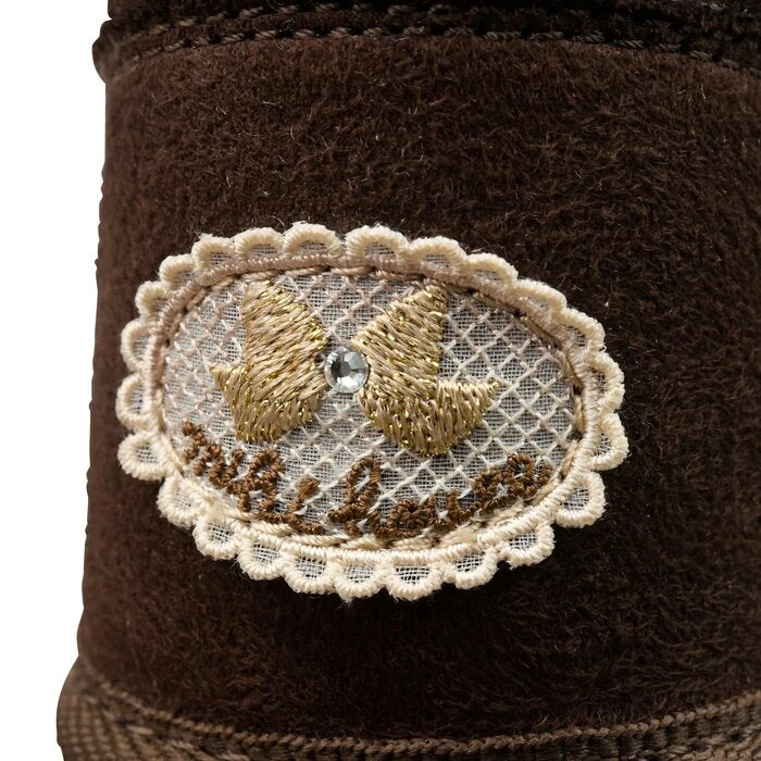 BOOTS  FOURRÉES MARRON
