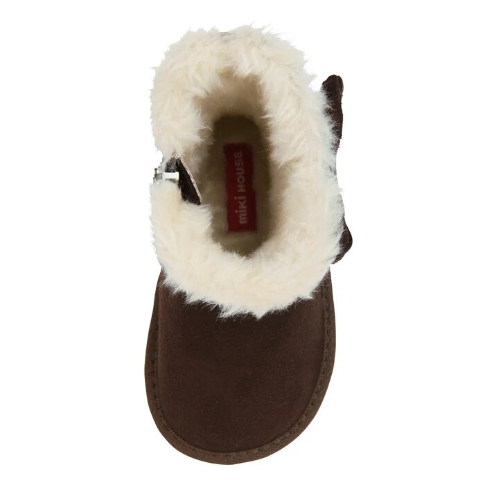 BOOTS  FOURRÉES MARRON