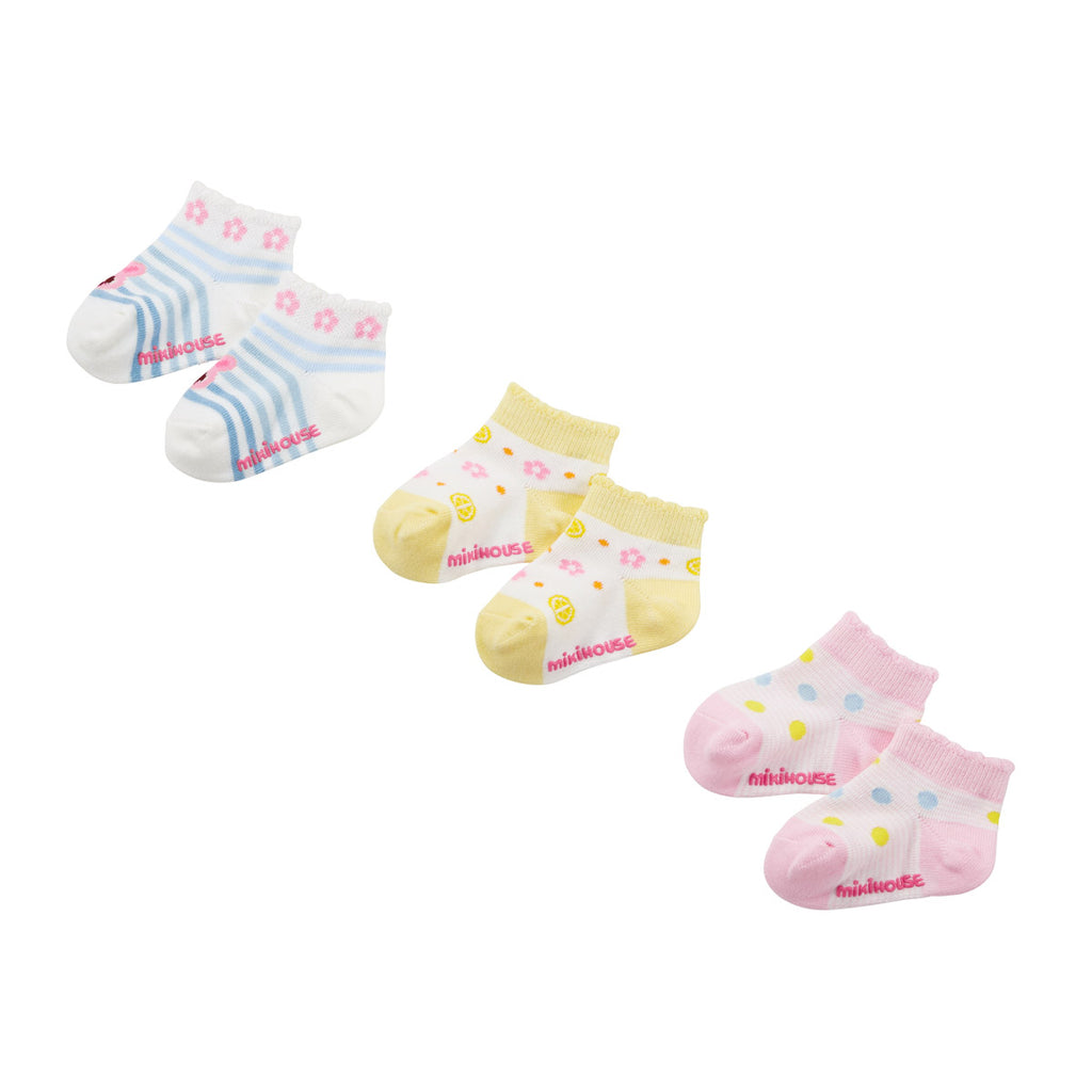 SET DE 3 PAIRES DE CHAUSSETTES FILLE