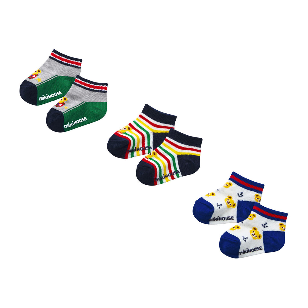 SET DE 3 PAIRES DE CHAUSSETTES GARÇON