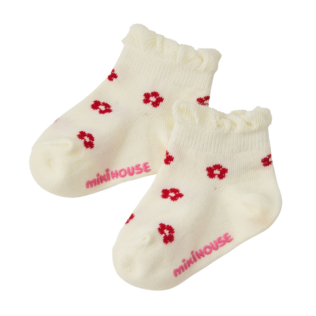 SET DE 3 PAIRES DE CHAUSSETTES ROSES