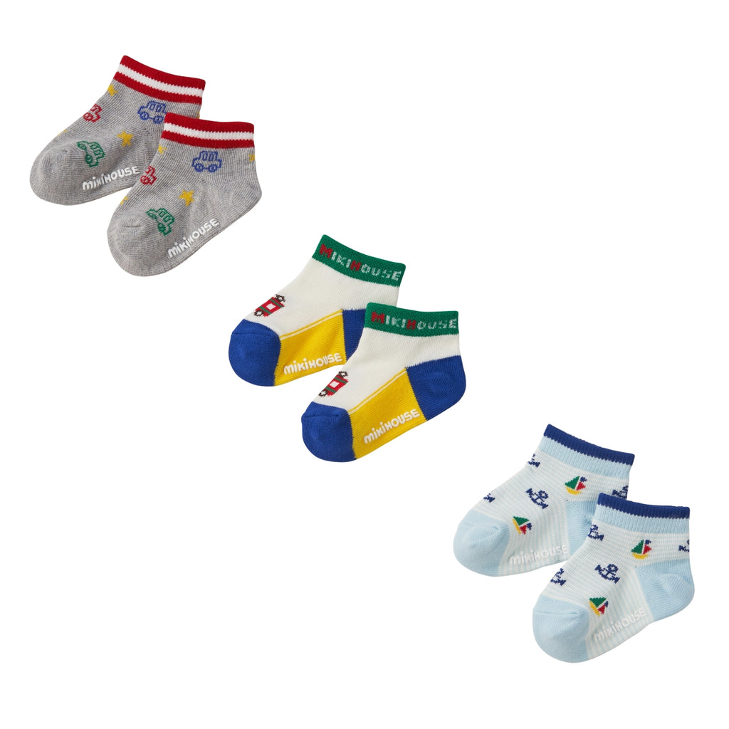 SET DE 3 PAIRES DE CHAUSSETTES GARÇON