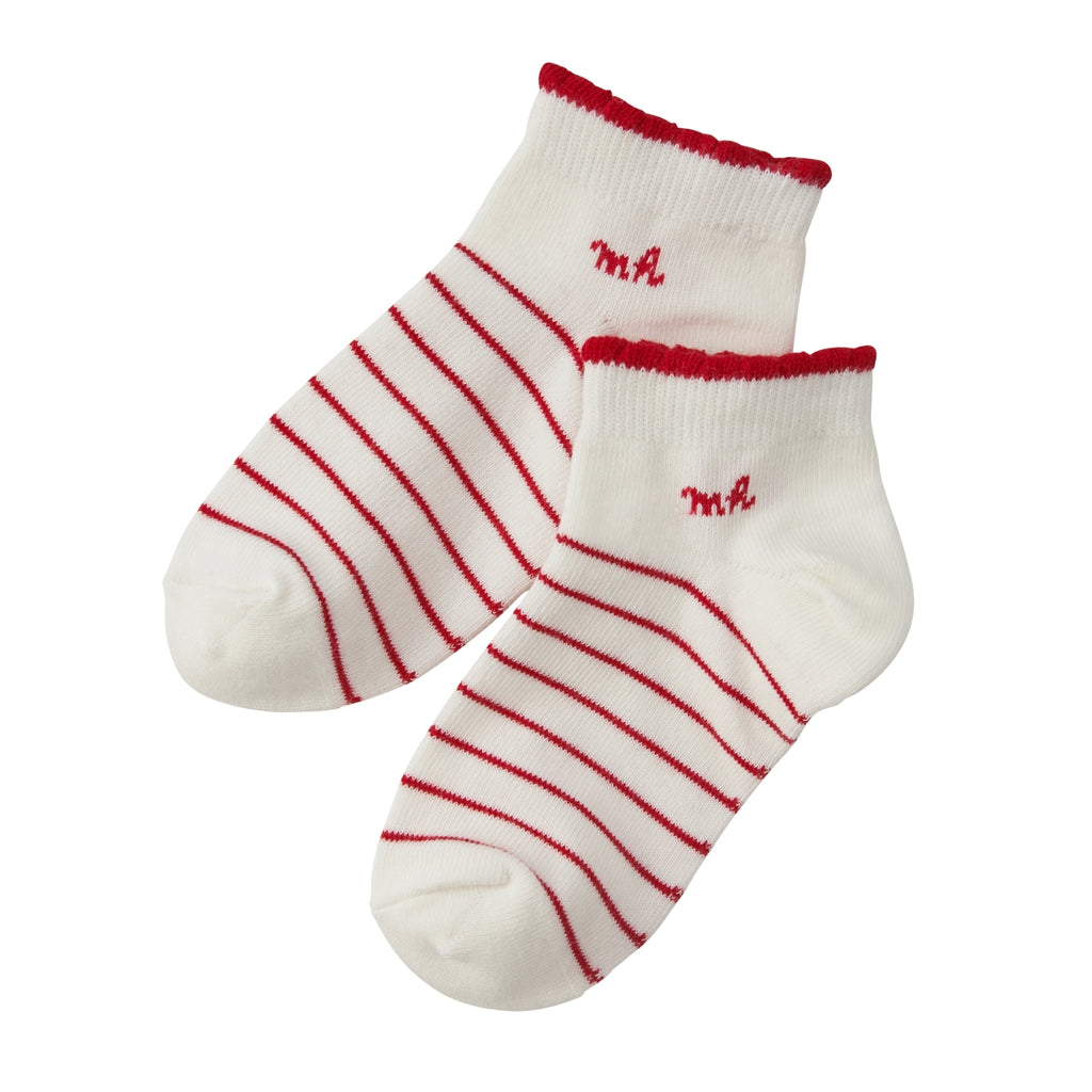 SET OF 3 PAIRS OF GIRL'S SOCKS WITH DETAILS
