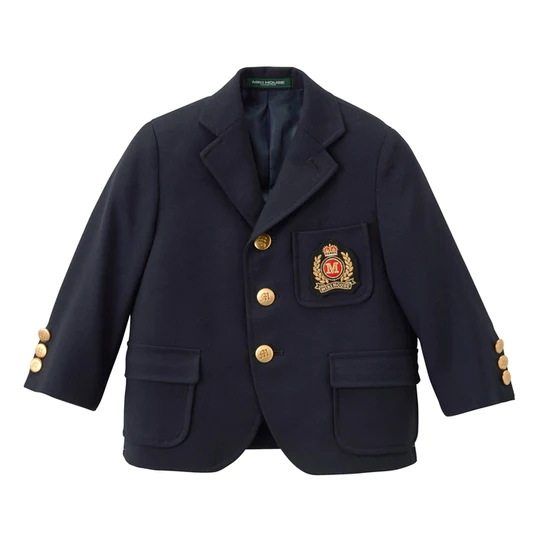 MIKI HOUSE COLLECTION NAVY BLUE SUIT SET