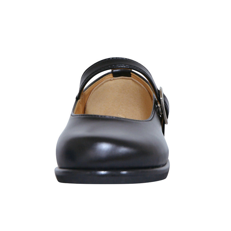 CHILDREN'S CLASSIC BLACK SHOES