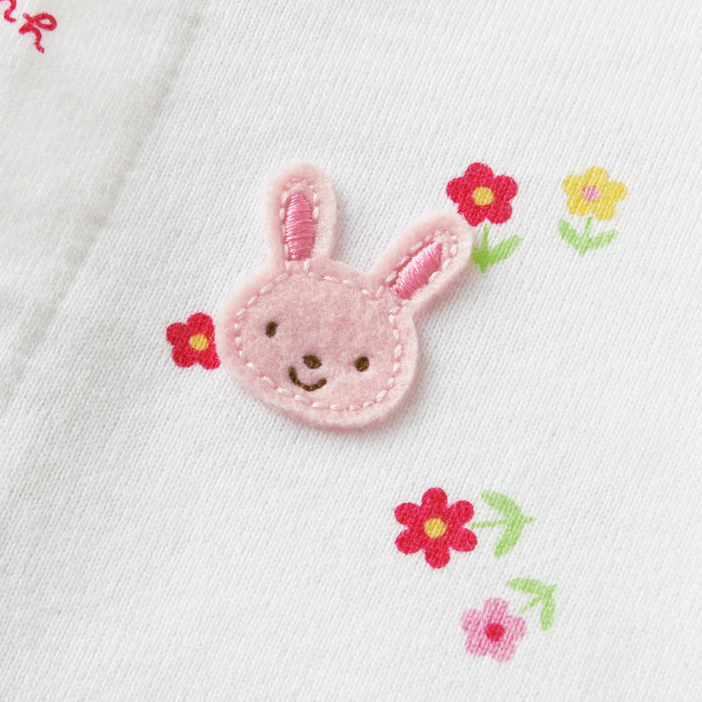 PINK FLORAL COTTON JUMPSUIT