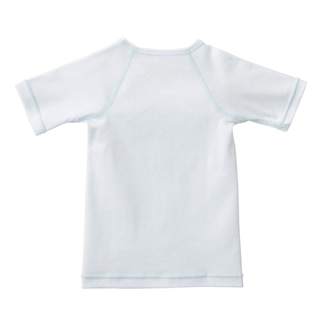 BODY HADAGI EN COTON PIMA BLEU