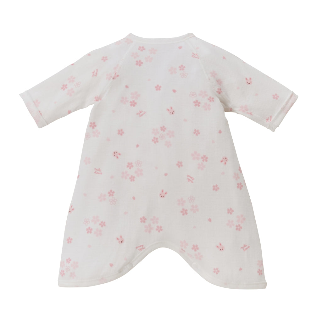 BODY HADAGI EN COTON PIMA BLANC IMPRIMÉ FLEURS