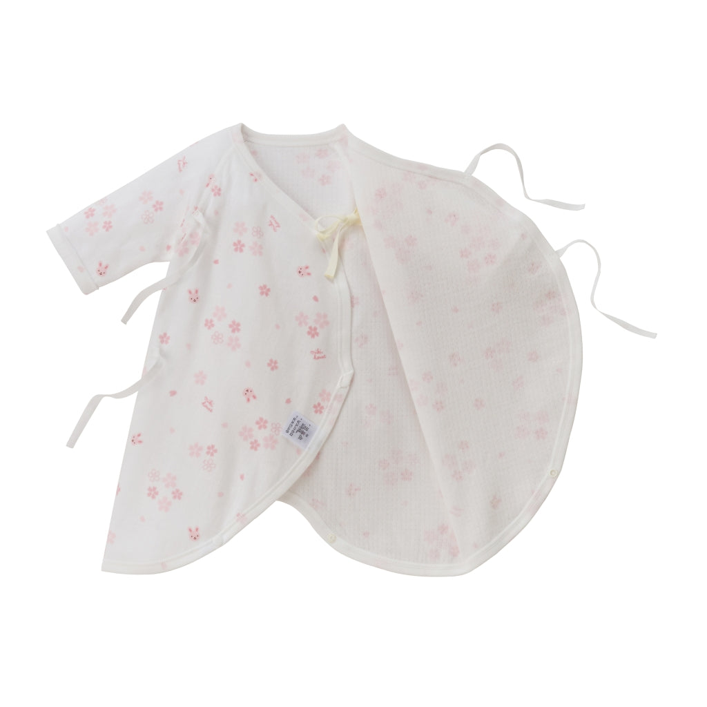 BODY HADAGI EN COTON PIMA BLANC IMPRIMÉ FLEURS