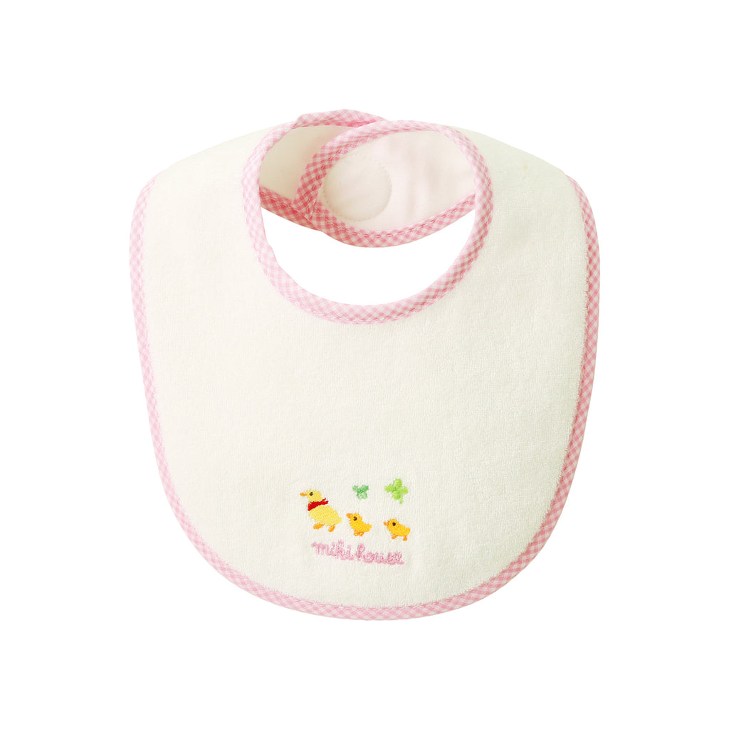 BAVOIR EN COTON ROSE