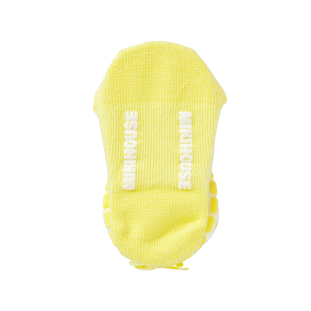 CHAUSSETTES BLANCHES IMPRIMÉ FLEURI
