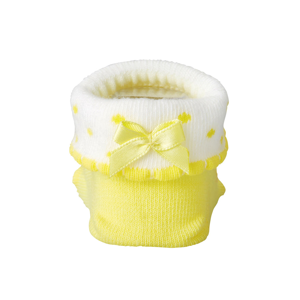 CHAUSSETTES BLANCHES IMPRIMÉ FLEURI