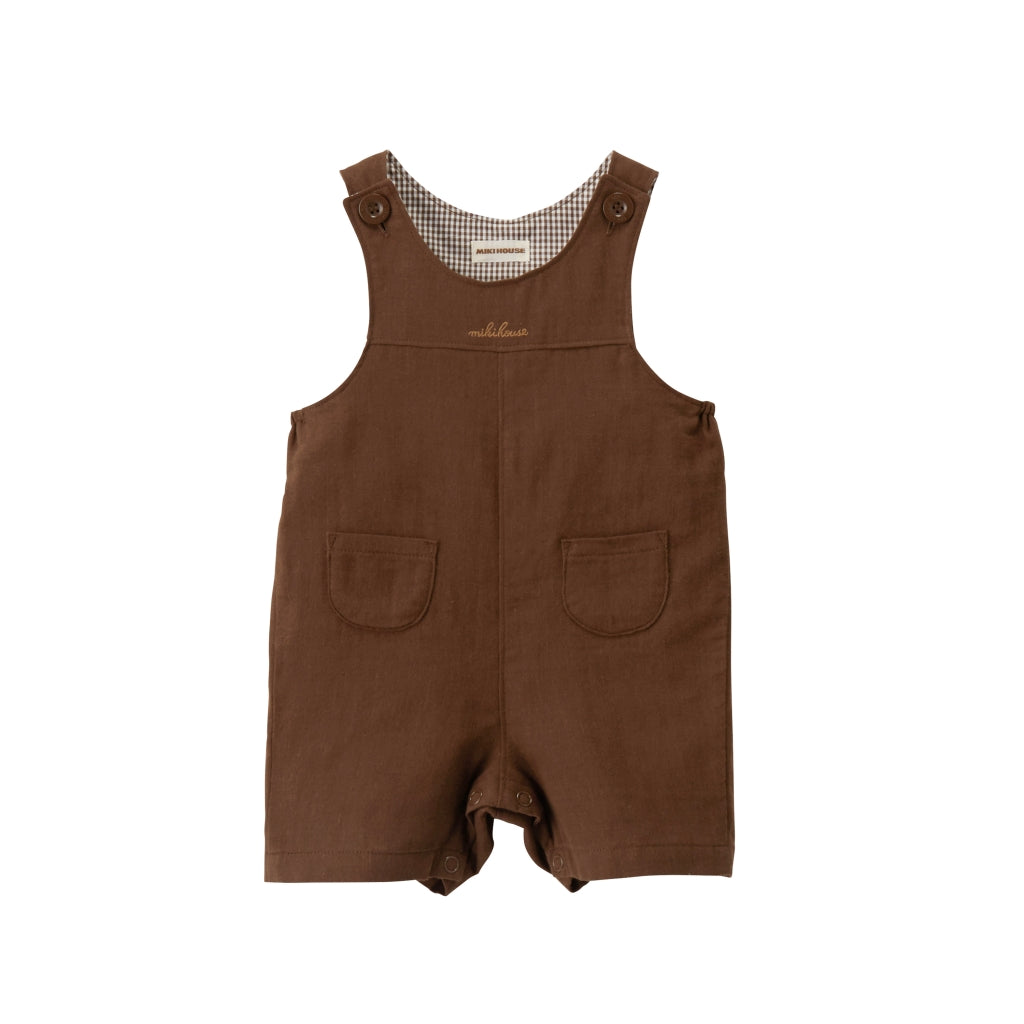 BROWN TWO-POCKET OVERALLS